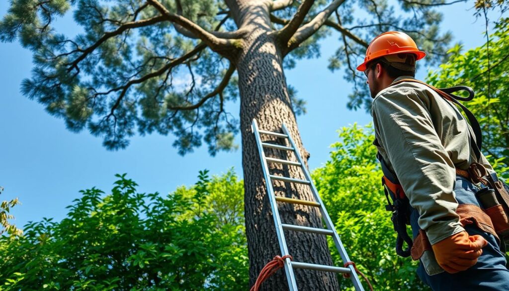 Professional tree feller evaluation Professional tree feller evaluation